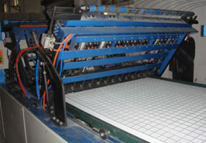 Línea de producción del panel tridimensional 3D