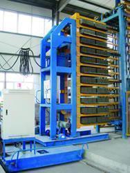 Línea de producción automática de bloques de hormigón (concreto)